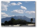 Santa Rita Mountains from Green Valley, Arizona